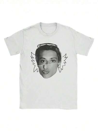 Camiseta para Hombre CA7RIEL & Paco Amoroso Papota Tour, Camisetas Hip Hop, Camiseta Estampada Streetwear, 50% Algodón, Regalo de Cumpleaños