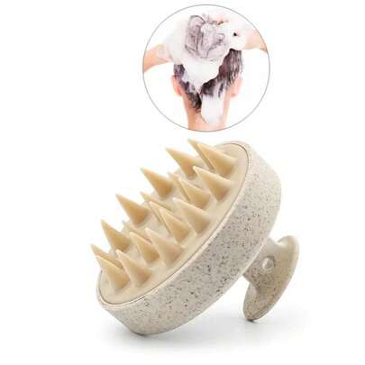 1Pc Ergonomic Handle Shampoo Massager Durable Hair Scrubber For All Hair Types Daily Hair Care Routine Party Prom And Special Occasions
