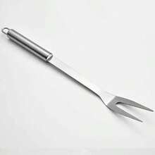 Stainless Steel BBQ Tool Set, Outdoor Camping Picnic Cooking Utensils Combo - Silver - View 6