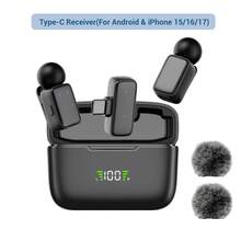 HITOZON Wireless Clip-On Microphone With AI Voice Changer And Smart Noise Cancellation - Plug And Play, Includes Charging Case, Compatible With Smartphones - Ideal For Live Streaming, Podcasting And Content Creation - One Size - View 17