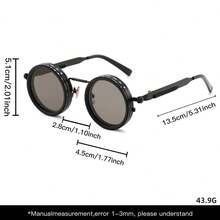 1 Pair Or 3 Pairs Steampunk Style Rotating Color Changing Fashion Party Glasses - Multicolor - View 10