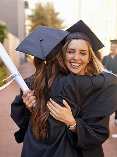 Adjustable Graduation Cap, University Bachelor Mortarboard For 18th Coming Of Age & Graduation Ceremony