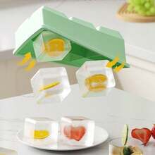 Large Silicone Tray, High Capacity Household Ice Maker Mold - A - View 3