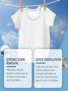 Clothing Stain Remover Spray, Gentle Refreshing Clean And Fragrant Softening Spray For Clothing - One Size - View 3