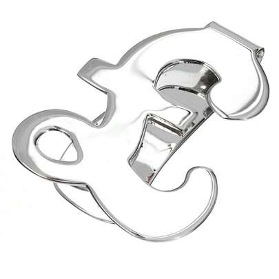 925 Sterling Silver Pound Sterling Sign Shaped Money Clip