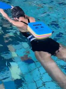 Ván bơi xốp EVA, ván nổi tập bơi chuyên nghiệp, ván tập chân đa năng, hỗ trợ luyện tập bơi lội, bề mặt chống trơn trượt, độ nổi cao, cân bằng tốt, nổi ổn định, thích hợp cho hồ bơi, tiệc bể bơi, bãi biển và các hoạt động trên bãi biển. - Nhiều màu - Xem 5