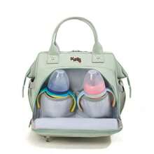 New Fashion Mommy Bag, Large Capacity Tote Bag, Multi-Function Shoulder Bag, Diaper Bag - Multicolor - View 4
