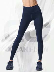 High-Waist Airlift Legging - 海軍 - 查看 1