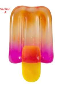 Gradient Popsicle Shaped Soft Toy, Super Solid Stress Relief Toy, Suitable Sensory Squeeze Toy For Anxiety Relief For Teens - Multicolor - View 10