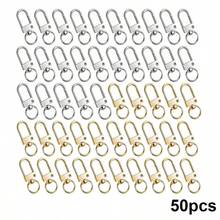 10/20/30pcs Metal Lobster Clasp Swivel Snap Hook, Suitable For Keychain Making, DIY Crafts, Strap Making, Bag Keychain Connector, Jewelry Making, Etc. - Keychain - View 26
