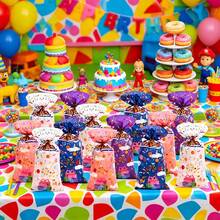 50 túi đựng quà hình hoạt hình, túi đựng kẹo, bánh quy, quà tặng cho các bữa tiệc ngày lễ. - Túi đóng gói - Xem 2