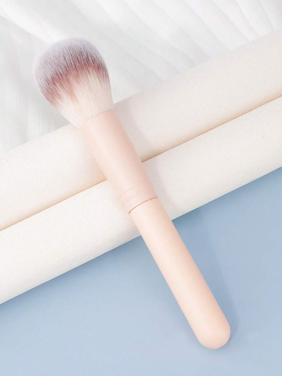 1 Set High-Quality Wooden Handle Makeup Brushes, Soft Bristle Multi-Purpose Cosmetic Brushes For Women - Multicolor - View 1