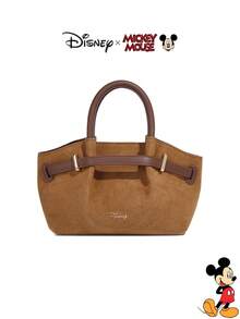 Túi xách thời trang mới Thu/Đông của Disney, túi đeo vai phong cách retro thanh lịch dành cho người đi làm. - Nhiều màu - Xem 6