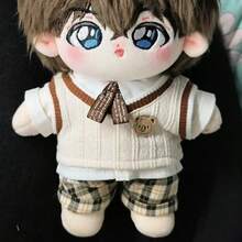 20厘米娃娃服装套装系列，娃娃换装服装，套装，娃娃，毛绒玩具服装，明星粉丝周边娃娃服装，派对礼品，生日礼物（不含娃娃） - 彩色 - 查看 6