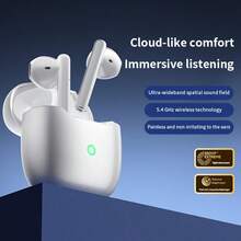 New Senyang- 2026 New Fashion Wireless Earbuds TWS LED Display Bluetooth 5.4 HiFi Sound Quality Spatial Audio Music Earbuds ENC Clear Call Long Battery Life Sports Earbuds Compatible With IPhone Compatible With Android Halloween Gift - View 2