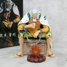 Figura de acción de la serie BT de Rayleigh de One Piece en pose sentada, figura de escala POP, decoración de escritorio de anime y dibujos animados, decoración para automóvil, regalo otaku para Halloween/Navidad/Cumpleaños - Multicolor - Ver 9