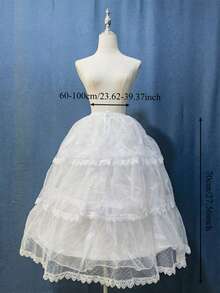 Adjustable Length & Canopy Lolita Bird Cage Fishbone Crotch Wind New Lolita Crinoline - Multicolor - View 14
