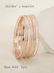 7pcs Children's Bracelet Suitable For Daily Wear - Multicolor - View 22