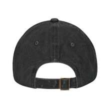 1pc 1pcs Piece Unisex Retro Washed Baseball Cap Suitable For Golf, Truck Driver Hat & Casual Wear - Vintage Protection Outdoor Cap With My Cat Is My Valentine Theme Pattern - 黑色 - 查看 7