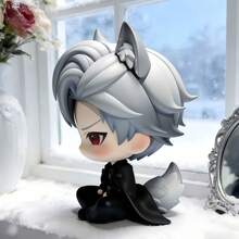 1pc Q-Version Qin Che Lian Yu Shen Kong Game Anime Gift Desk Decor Figurine Model - Multicolor - View 3