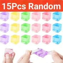 2/5/8/10/15/20个装 软方形挤压减压球玩具，成人派对礼品 - 彩色 - 查看 14