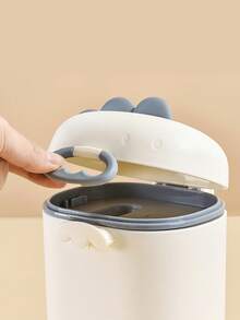 1 pieza Lindo contenedor de leche en polvo para bebé, caja de almacenamiento de alimentos para bebés, recipiente sellado para cereales de arroz, dispensador portátil de leche en polvo para uso al aire libre - Multicolor - Ver 6
