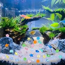 30 Pieces Of Colorful Artificial Decorative Shells, Creative Transparent Crystal Decorations For Fish Tanks And Pools, Starfish, Shells, Beach Scenery, DIY Decorations For Parties And Events, Fish Tank Arrangements - View 8