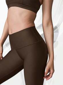 High-Waist Airlift Legging - Espresso - 查看 3
