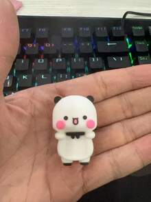 卡通人物可爱熊熊猫贴纸 - 适合装饰手机、平板电脑、电脑屏幕，也是情人节、母亲节、毕业季的礼物之选 - 彩色 - 查看 13