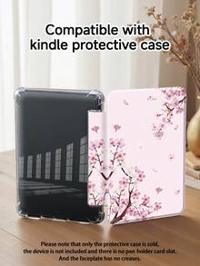 Ayotu 樱花图案平板电脑保护套/Kindle电子阅读器保护套，兼容iPad Air 8 (M4) 2026款（11/13英寸），第十代，Air 4/Air 7/9.7英寸，Galaxy Tab A9 Plus，Kindle（第十一代-2024年发布）（6英寸），Kindle Paperwhite第十二代2024款，时尚简约的节日礼物 - 彩色 - 查看 8