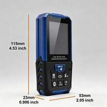 With Electronic Angle Measurement Digital Laser Range Finder Laser Meter High Precision Measuring Tools IP54 Waterproof Tape - D3-120 (Standard Version) - View 3