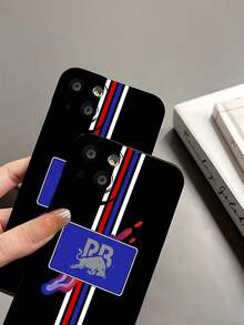 Tema de colores del logotipo de Red Bull Racing.funda de teléfono Fundas compatibles con ,Apple,VIVO,OPPO,,, y Honor.Fabricadas en silicona TPU,ofrecen protección contra golpes y caídas. - Negro - Ver 8