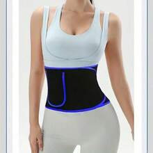 Silver Ion Coated Women's Waist Cincher Belt, Fits Waist 25.6~39.3 Inches - Black - View 1