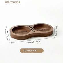 1pc, 51mm/53mm/58mm, Thick Double-Layer Reusable Coffee Filter Basket, Heat-Resistant, Suitable For Portafilter Coffee Machines, Can Be Used To Make Coffee Pucks, Ideal Choice For Baristas, Also Fits Portafilter Baskets, Accessory For Espresso Coffee, Suitable For Back To School Season - Multicolor - View 9