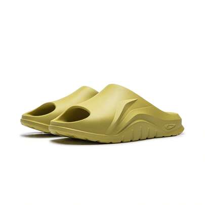  Dép lê LI-NING Keyboard Slides, dép xăng đan tăng chiều cao kiểu dáng thon gọn unisex, dép thể thao chống trơn trượt phong cách đường phố AGAW007