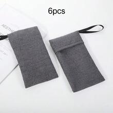 Durable Nylon Material Drawstring Soap Bag Home Shower Bath Shaving Mesh Foaming Pouch Facial Cleanser - Multicolor - View 12