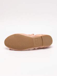Casual Bow Ballet Flats – Soft Resilient Insole, Comfortable Foot-Hugging Design - Bụi hồng - Xem 9