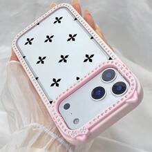 苹果スマホケースiPhone14Plus耐衝撃17ProMax/Android/機種対応iphone15ProMaxかわいい/レトロ/ガーリー - 粉色 - チェックする 1
