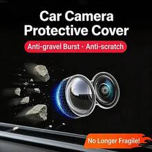 2个装车载摄像头镜头保护罩 后视倒车摄像头盖 360°摄像头保护 防刮防水防尘 - 汽車防護罩 - 查看 5