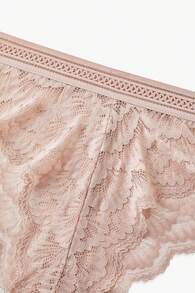 Bisouelle 2-SET Dam Bekväm Blommig Spets Trådlös Sexig Underkläder BH Och Trosor Underkläder Set - Multifärgad - Visa 8