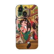 Vanellope, princesa verde y marrón, tema de internetfunda de teléfono Fundas compatibles con ,Apple,VIVO,OPPO,,, y Honor.Fabricadas en silicona TPU,ofrecen protección contra golpes y caídas. - Negro - Ver 2