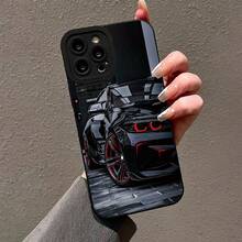 Car Colorful Painted Anti-Drop Phone Case Compatible With Iphone P14 Pro Max, P13, P11, P12, XR, 7/8, GES2, XS, P15, P16, P16 Pro, Galaxy S24, A03s, A03 Core, A04, A12, A13, A14, A21s, A22, A23, A24, A32, A33, A34, A51, A52, A53, A54, A71, A72, A73, S20 FE, S21, S22, 9, 9A, 10A, 10C, Note 9, 10, 11, 12, 12C - Multicolor - View 3