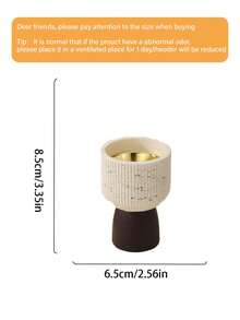 这款树脂香炉采用简约的3D几何造型设计，适合家居装饰、节日装饰、办公室装饰以及香薰疗法。它也是馈赠朋友、女士、冬季礼物或婚礼的理想之选。（尺寸较小，请谨慎购买） - 彩色 - 查看 3
