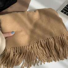Scarves Casual Suitable For Winter Elegant - Camel - View 2