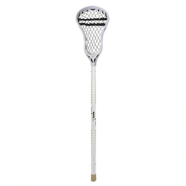 Aluminum Lacrosse Player Stick - Female - 35" X 6.25" X 1.5" - White And Gold - 5+