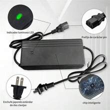 Electric Bicycle Charger: Model 48V20AH - Black - View 6