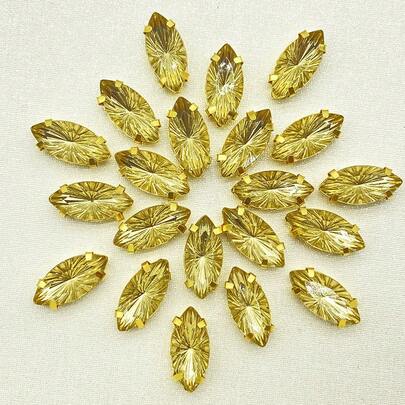 50pcs/Pack Sewing Rhinestones, DIY Handcraft Decorations For Clothing, Shoes, Bags And Accessories