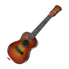 1 Bộ đàn guitar mini 54 inch, đàn ukulele mini 4 dây vân gỗ gradient, đàn guitar 4 dây nhỏ gọn, nhạc cụ dây di động phù hợp cho người mới bắt đầu. - Nhiều màu - Xem 9