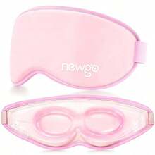 Cooling Gel Eye 3D Soft Cold Eye, Eye Pack With Zero Eye Pressure Hot Cold Therapy Blackout Sleep Puffiness, Dark Circles, Dry Eyes, Headaches And Stress Relief - Hồng - Xem 11