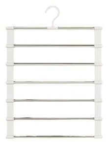 New Folding Pants Hanger, Multi-Functional Seamless Wardrobe Pants Rack, Clothes Storage Organizer - View 8